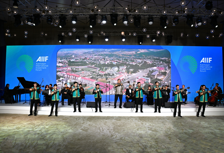 Velada de gala en el marco del II Foro Internacional de Inversiones de Azerbaiyán