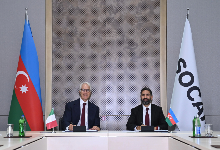 SOCAR подписала Договор о стратегическом сотрудничестве с Итальянской федерацией футбола
