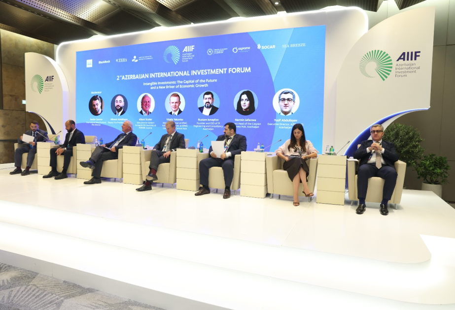 عقد جلسة حوارية حول الاستثمارات غير الملموسة ضمن المنتدى الأذربيجاني الدولي الثاني للاستثمار في باكو