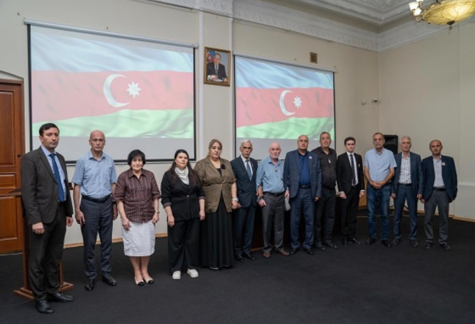 Milli Azərbaycan Tarixi Muzeyində şəhidlərin xatirəsi anılıb