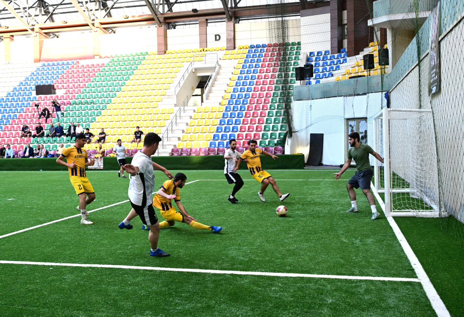 Şəhid jurnalistlərin xatirəsinə həsr edilən ənənəvi minifutbol turniri start götürüb