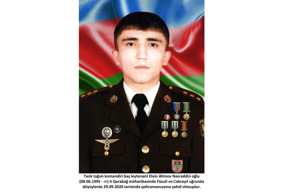 Şəhid Elvin Əlimovun anası: Oğlum uşaqlıqdan hərbçi olmaq istəyirdi