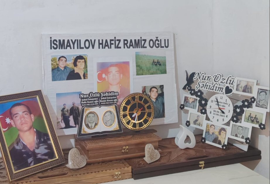Atasının yolunu davam etdirən şəhid Hafiz İsmayılov