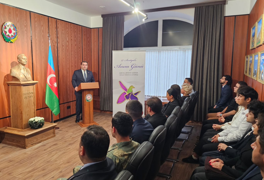 Sankt-Peterburqda Anım Gününun altıncı ildönümü qeyd olunub