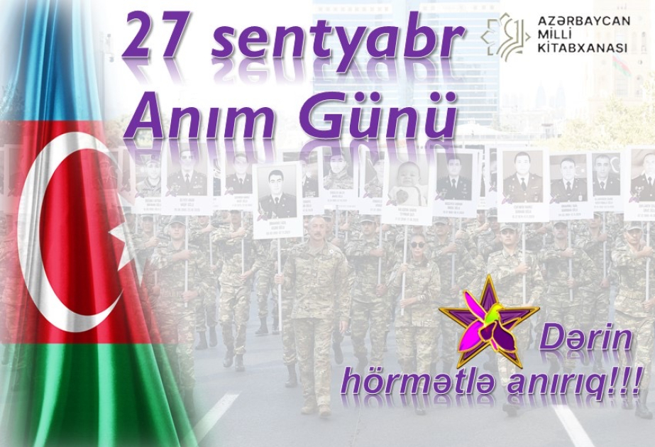 Milli Kitabxanada Anım Gününə həsr olunmuş virtual və ənənəvi sərgi açılıb