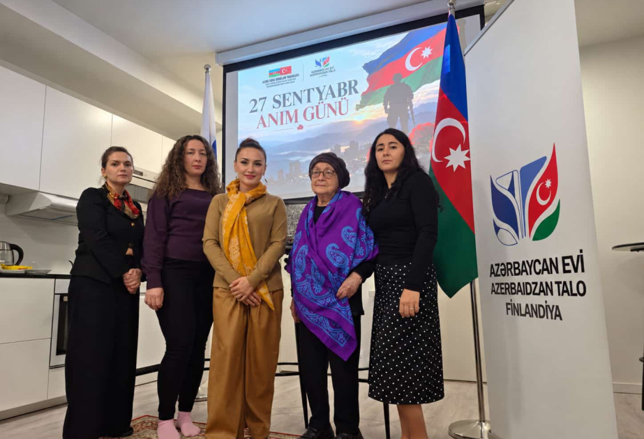 Helsinki Azərbaycan Evində 27 Sentyabr – Anım Günü qeyd olunub