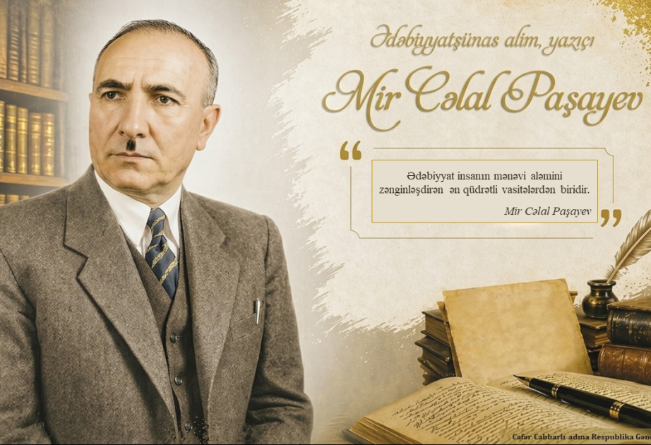 Gənclər Kitabxanası Mir Cəlal Paşayevin elmi-ədəbi irsini müasir üsullarla təqdim edir