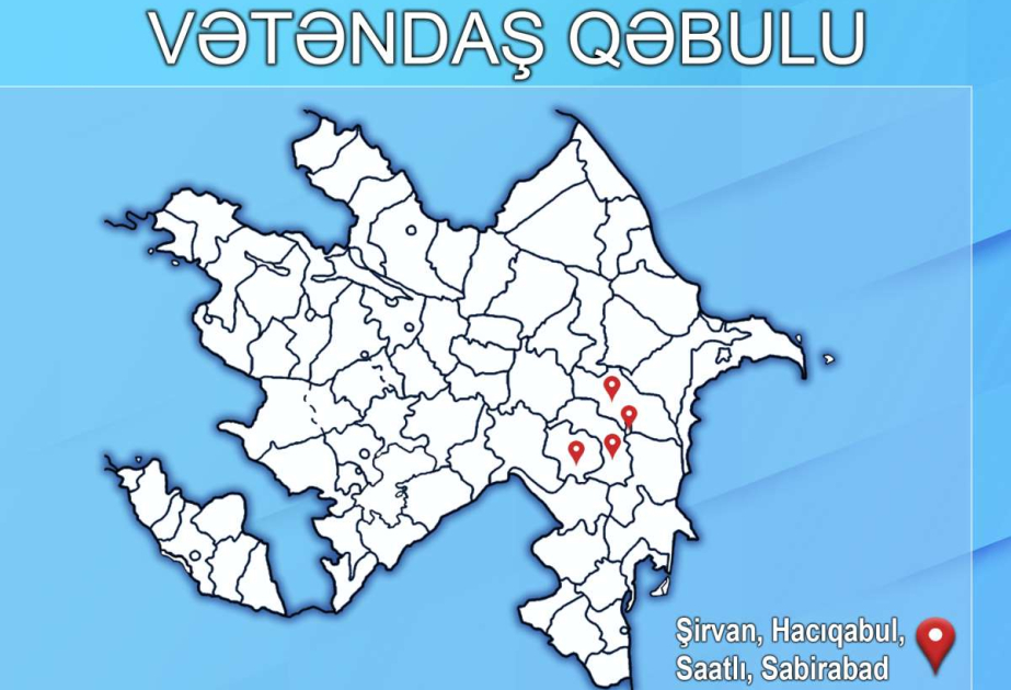 Gömrük Komitəsinin sədri Şirvanda vətəndaşların müraciətlərini dinləyəcək