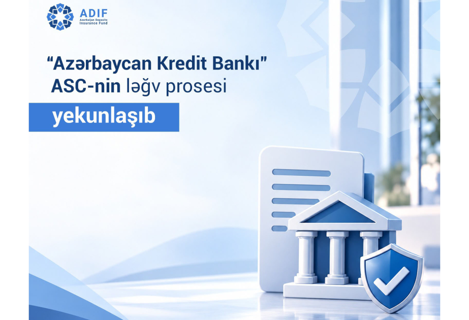 “Azərbaycan Kredit Bankı”nın ləğv prosesi yekunlaşıb