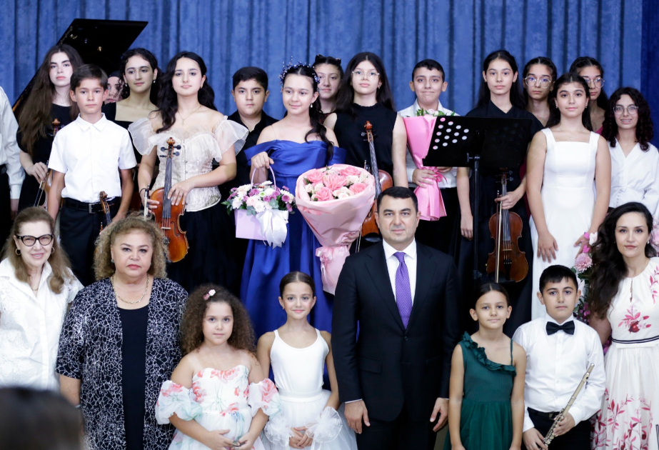 Dövlət Uşaq Filarmoniyasında Üzeyir Hacıbəyli Beynəlxalq Musiqi Festivalı çərçivəsində növbəti konsert