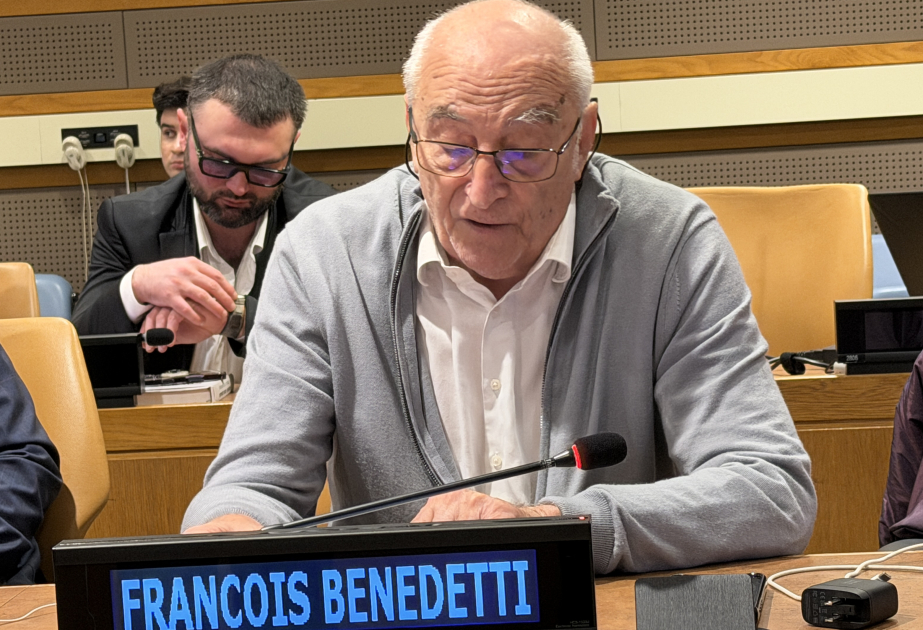 Fransua Benedetti: Xalqların azadlıq, ləyaqət və suverenlik mübarizəsi oxşar maneələrlə üzləşir