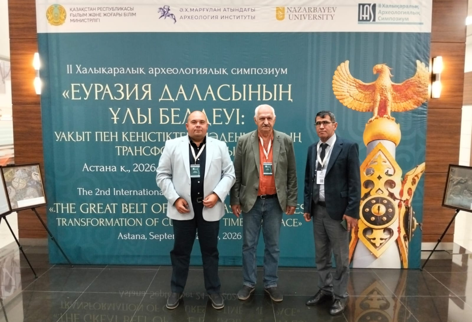 Arxeoloqlar beynəlxalq simpoziumda Azərbaycanın qədim mağaraları barədə məruzə ediblər