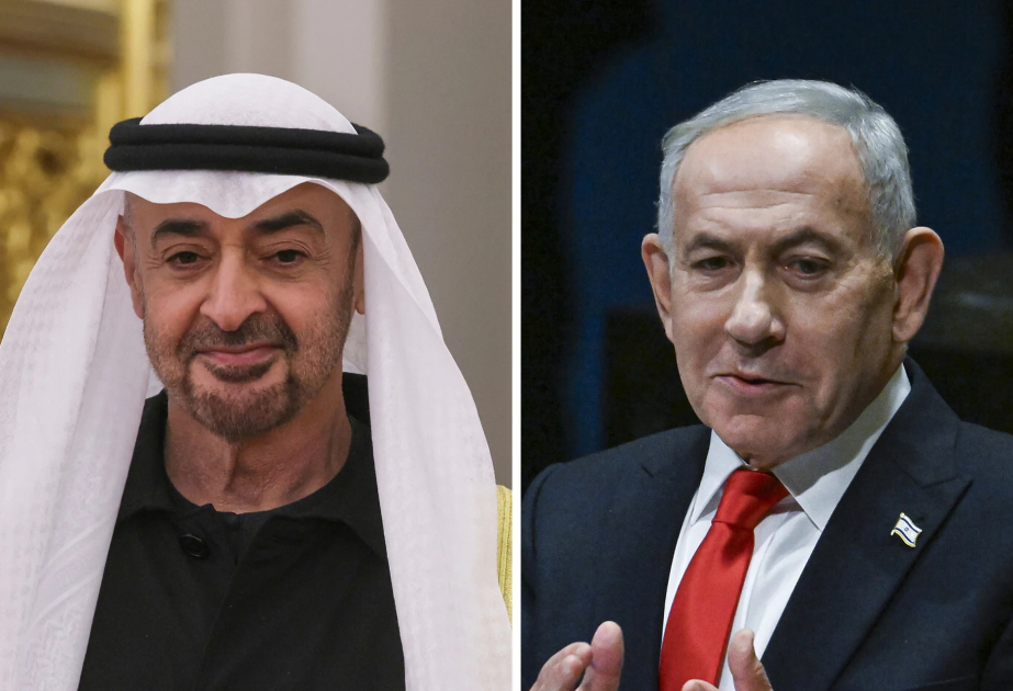 UAE President receives Prime Minister of Israel