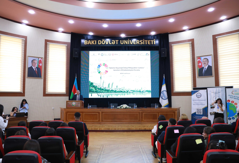 Dayanıqlı inkişaf və gələcəyin yaşıl şəhərləri: BDU-da gənclərin forumu