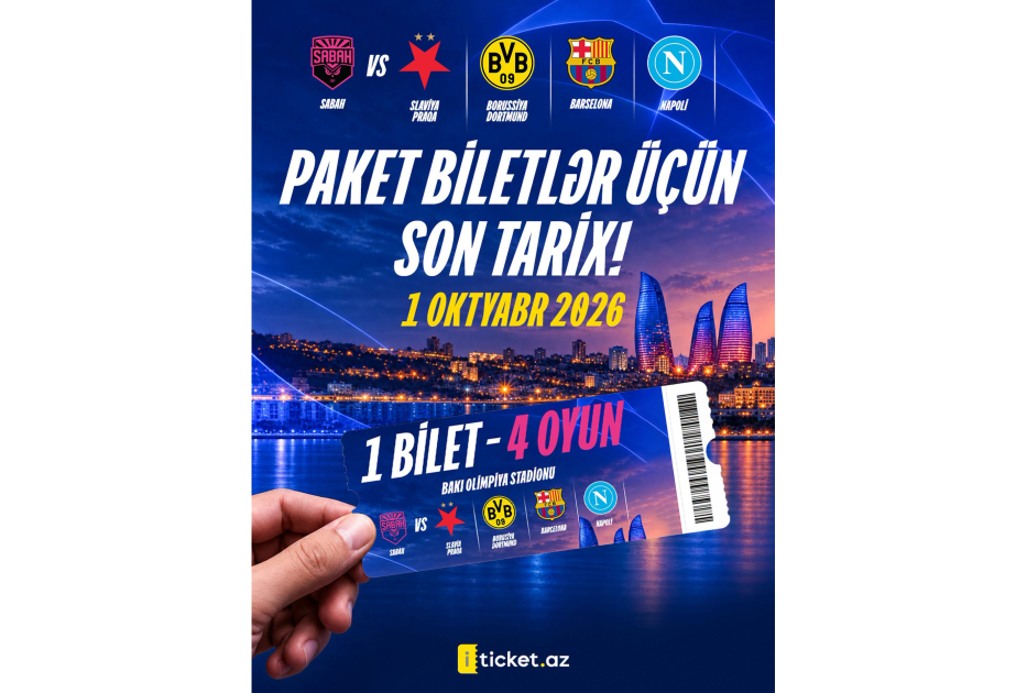 “Sabah” Çempionlar Liqasının ev oyunları üçün paket biletlərin satışını başa çatdırır