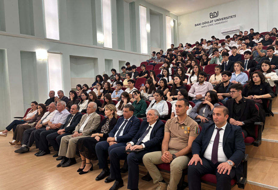 BDU-da “Zəfər ayı”: Yaddaşımızda yaşayan qəhrəmanlar