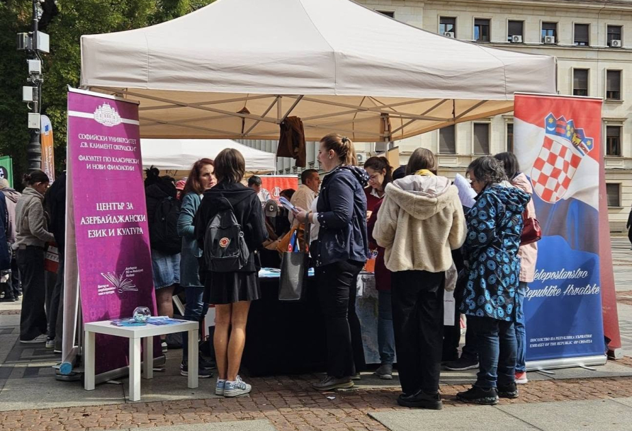 Azerbaijani language presented at Language Fair in Sofia