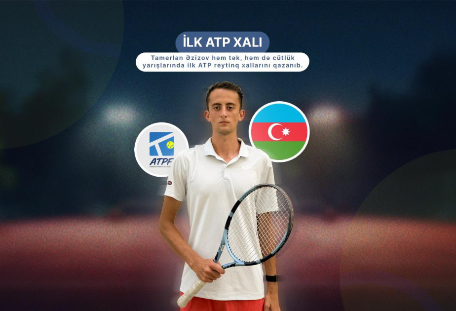 Milli tennisçimiz ilk dəfə ATP reytinqinə daxil olub