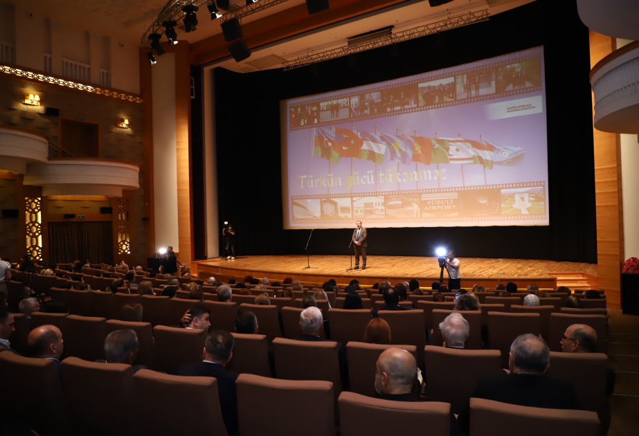Nizami Kino Mərkəzində “Türkün gücü tükənməz” sənədli filminin təqdimatı olub