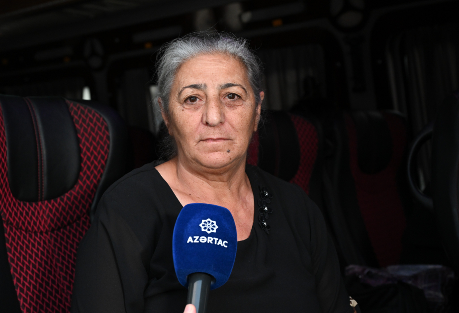 Xocalıya qayıdan sakin: Müharibə olmasın, insanlar sağlıq və əmin-amanlıq içində yaşasınlar