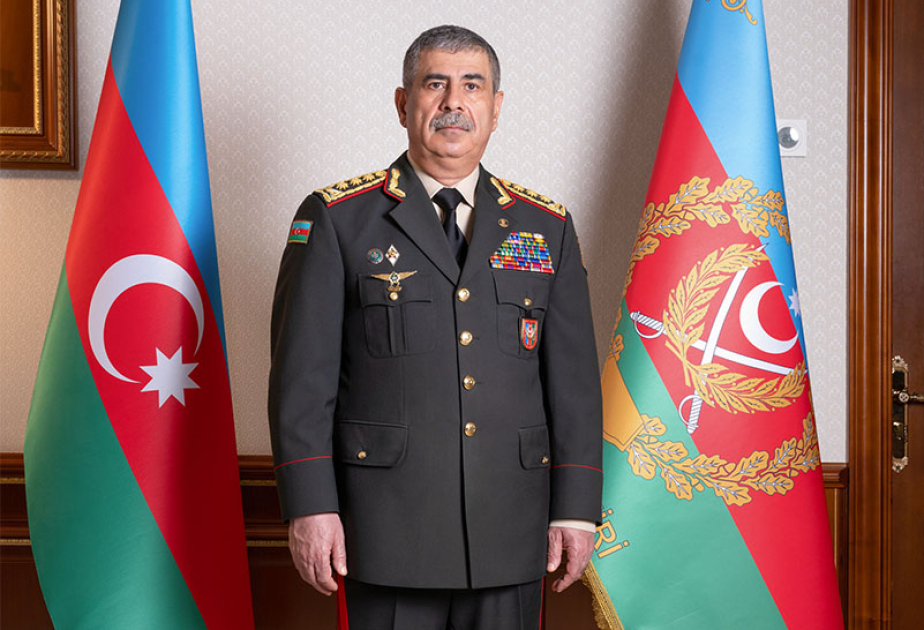 Azerbaijan Minister of Defense addresses participants of ADEX-2026 exhibition