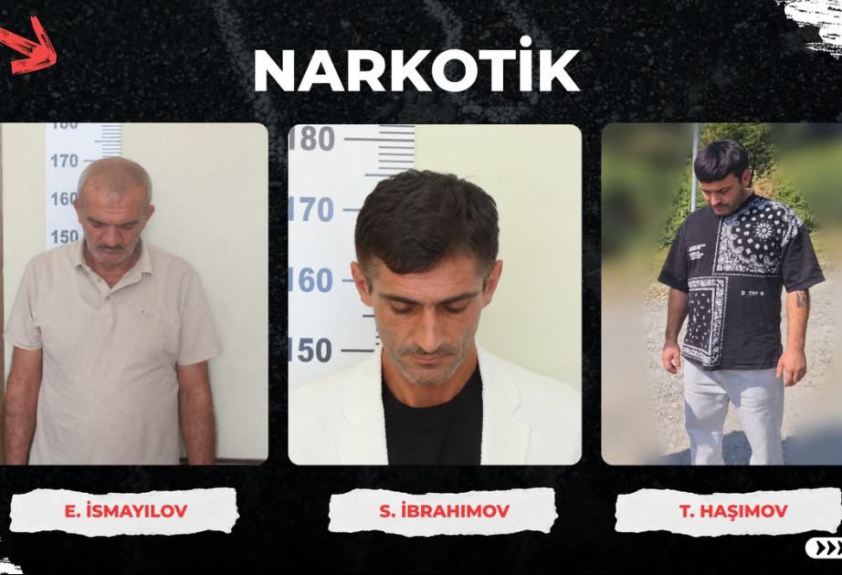 Oğuzda narkotiklərin dövriyyəsi ilə məşğul olan şəxslər saxlanılıblar