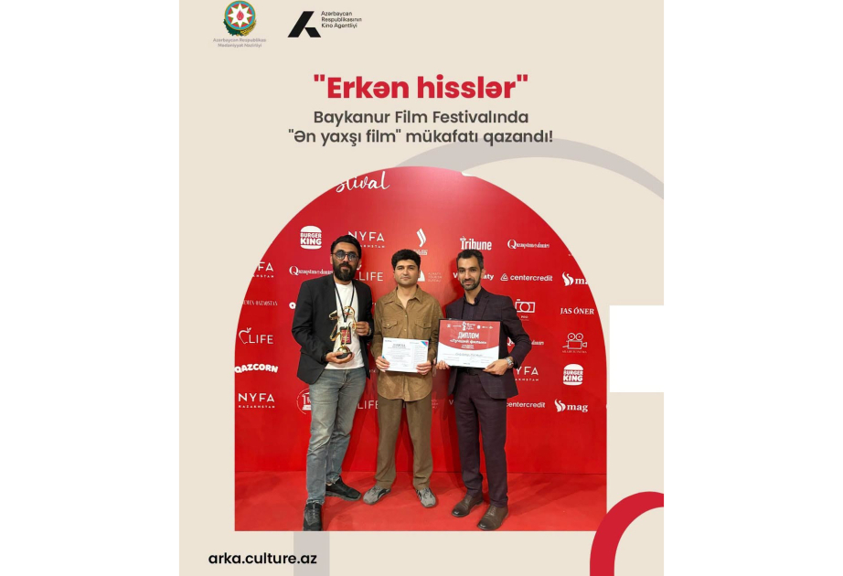 “Erkən hisslər” qısametrajlı filmi beynəlxalq festivalda mükafata layiq görülüb