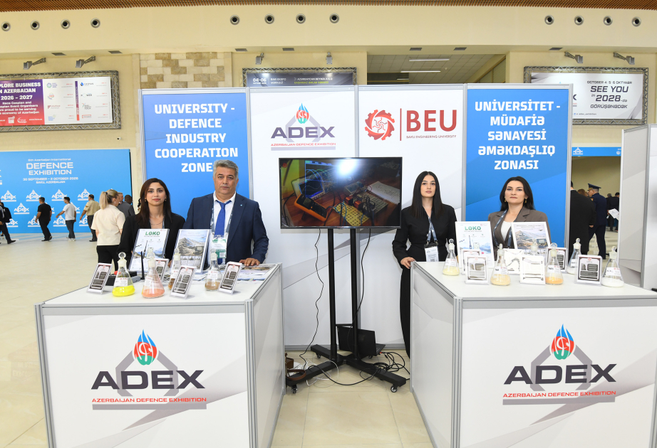 BMU “ADEX 2026”da müdafiə sənayesi üçün əhəmiyyətli 11 elmi-tədqiqat nəticəsini təqdim edir