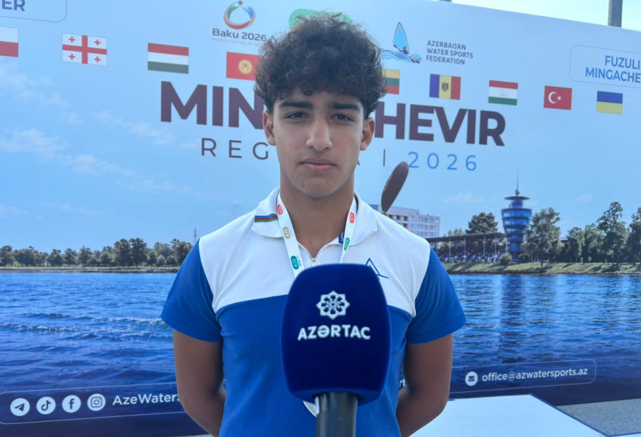Mingəçevir Reqatasının gümüş mükafatçısı: Hədəfim qızıl medal qazanmaqdır VİDEO