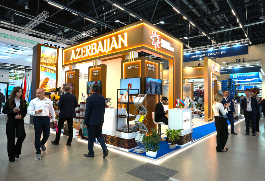 Azərbaycan məhsulları Minskdə beynəlxalq sənaye sərgisində nümayiş olunur