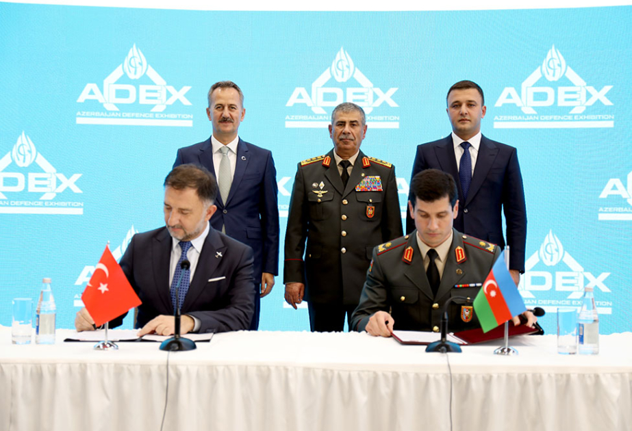 Azərbaycanın Müdafiə Nazirliyi ilə Türkiyənin müdafiə sənayesi şirkətləri arasında əməkdaşlığa dair müqavilələr imzalanıb