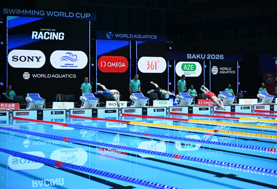 Schwimm-Weltcup in Baku begonnen