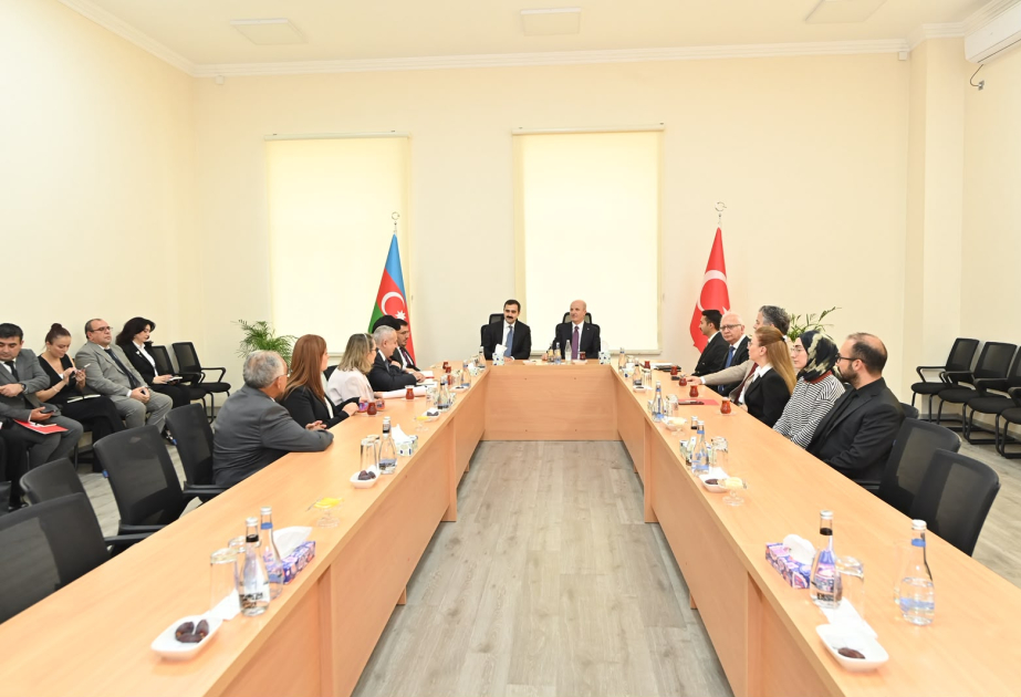 Türkiyənin Ali Təhsil Şurasının sədri Türkiyə–Azərbaycan Universitetində olub