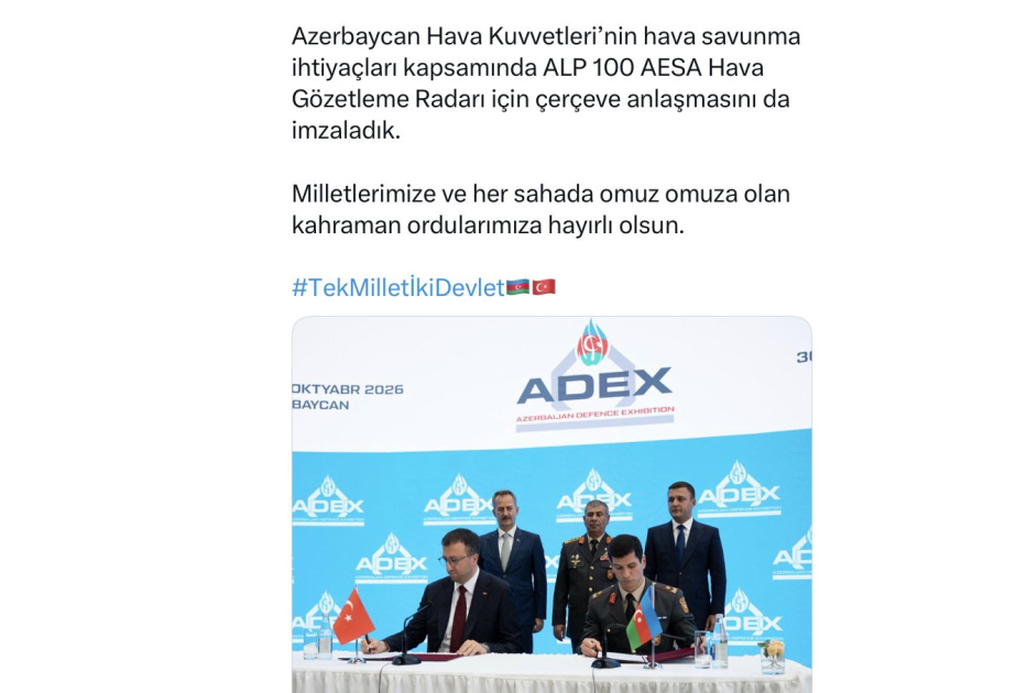 ASELSAN CEO: We remain committed to strengthening cooperation with brotherly Azerbaijan