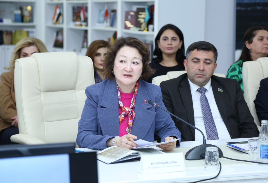 Aktotı Raimkulova: Mədəni irsin qorunması və gələcək nəsillərə çatdırılması əsas istiqamətlərdəndir