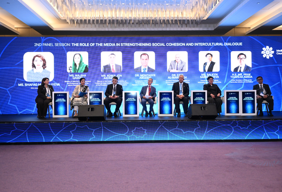 Media Forumu: Sosial birlik və mədəniyyətlərarası dialoqun gücləndirilməsində medianın rolu PANEL İCLAS