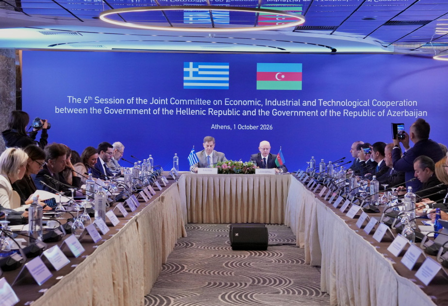 Azerbaiyán y Grecia celebran la VI reunión de la Comisión Intergubernamental