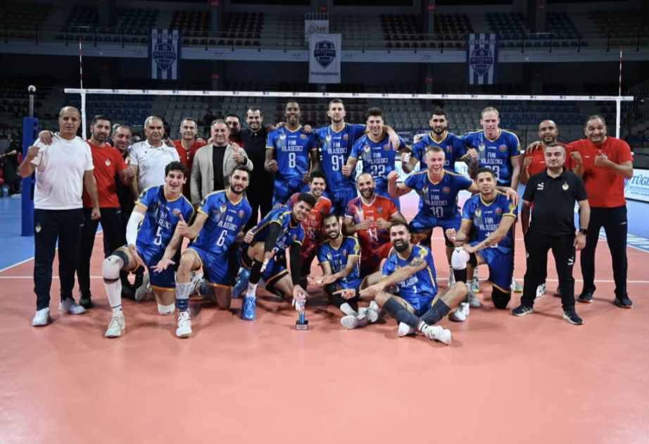 FHN-in voleybol komandası beynəlxalq turnirdə yüksək nəticə göstərib
