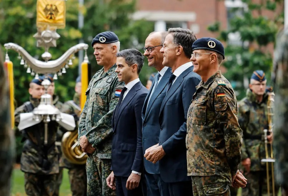 Almaniya, Niderland və NATO liderləri Avropanın müdafiə imkanlarını müzakirə ediblər