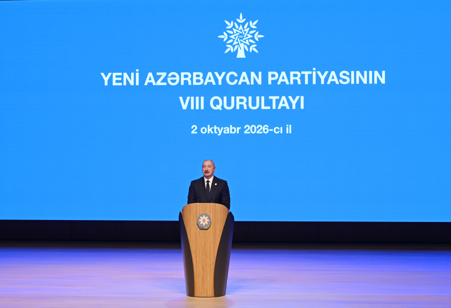Yeni Azərbaycan Partiyasının VIII Qurultayı keçirilir  YENİLƏNƏCƏK