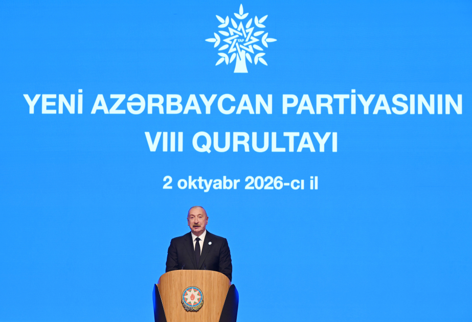 President Ilham Aliyev: The New Azerbaijan Party is the largest political force in the South Caucasus