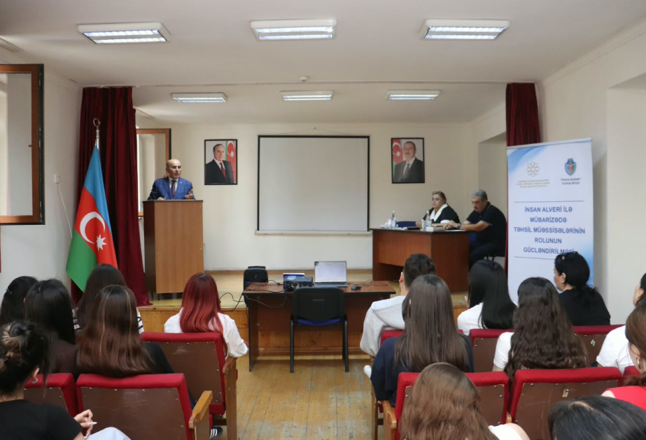 ADPU-da insan alveri ilə mübarizəyə aid seminar təşkil olunub