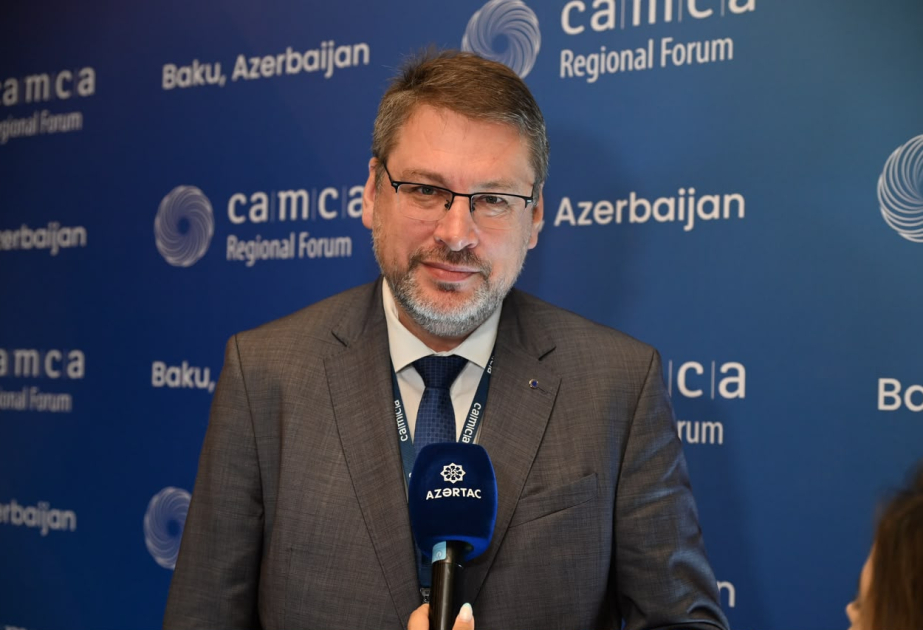 Eduards Stiprays: CAMCA Xəzər və Cənubi Qafqaz üzərindən ticarətin genişləndirilməsi üçün yeni imkanlar yarada bilər