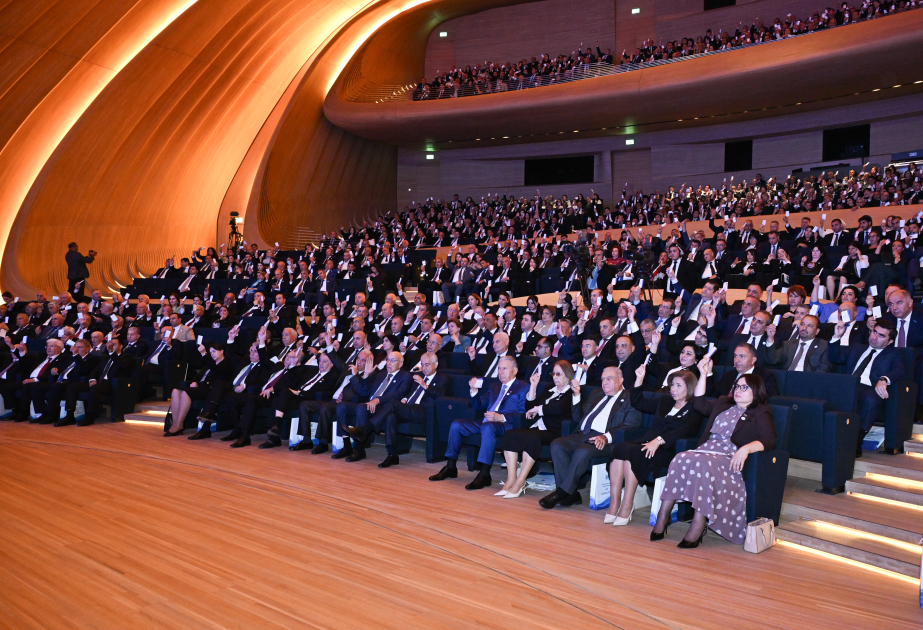 Proposed amendments to New Azerbaijan Party Charter approved