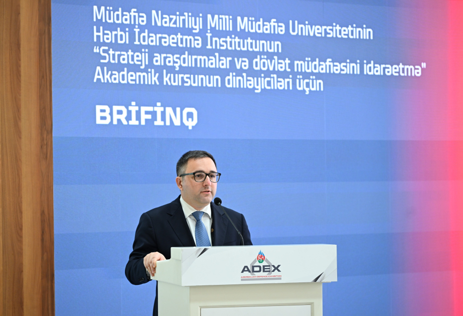 Nazir müavini: Müdafiə sənayesində innovasiya və insan kapitalının inkişafı istiqamətində mühüm işlər görülür