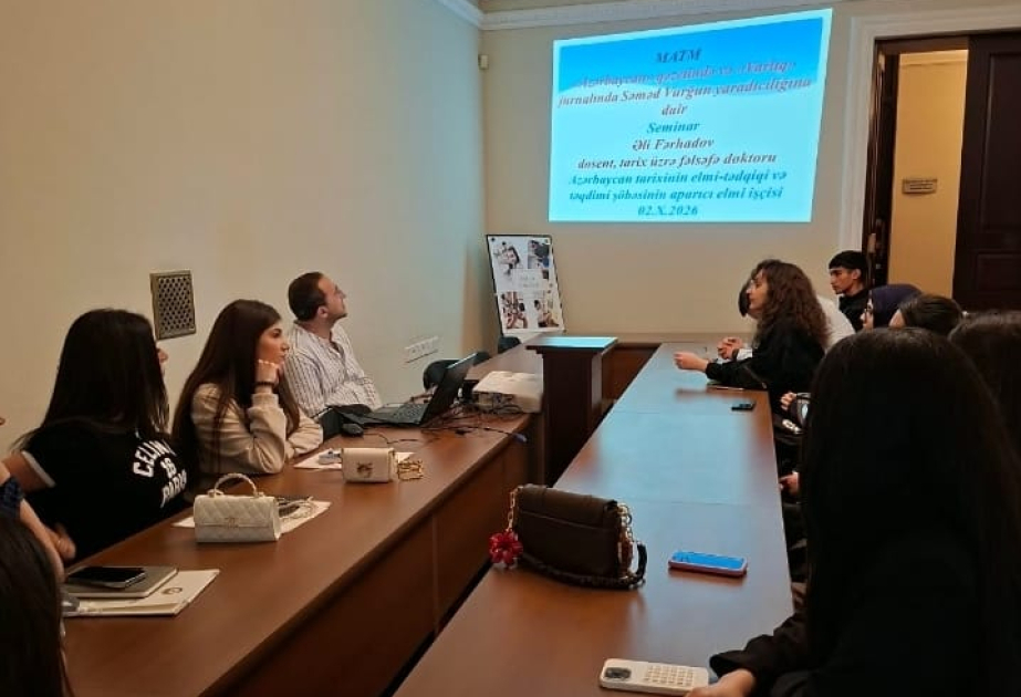 Muzeydə Səməd Vurğun yaradıcılığına həsr olunmuş elmi seminar