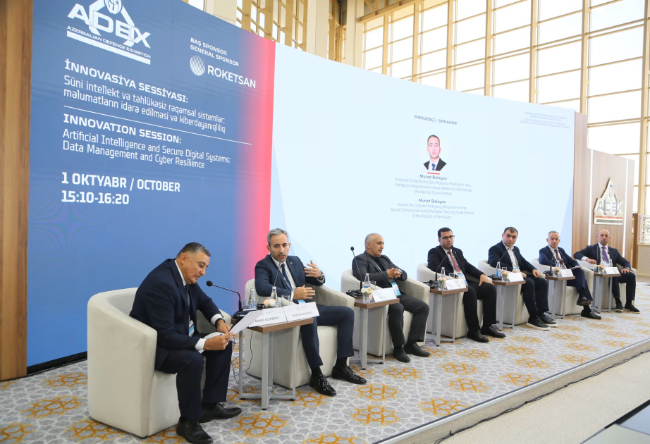 “ADEX 2026”da süni intellekt və təhlükəsiz rəqəmsal sistemlər müzakirə olunub