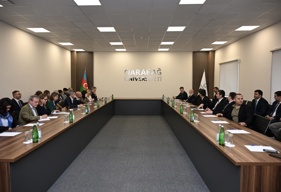Una delegación del Consejo de la Unión Europea visita Khankendi