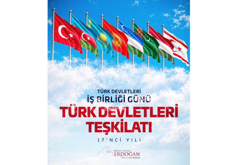 Türkiyə Prezidenti: Türk dövlətlərinin həmrəyliyinin sarsılmaz olaraq qalmasını arzulayıram