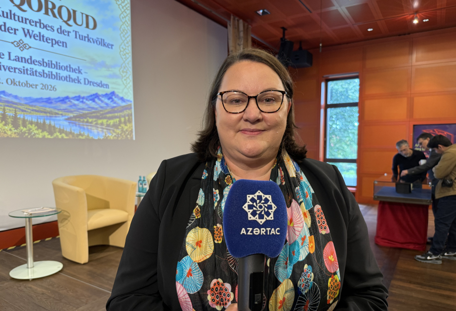 Direktorin der Dresdner Bibliothek: „Wir freuen uns, eine internationale Veranstaltung zum “Kitabi-i-Dede Qorgud-Epos“ auszurichten
